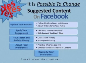 Change Suggested Content