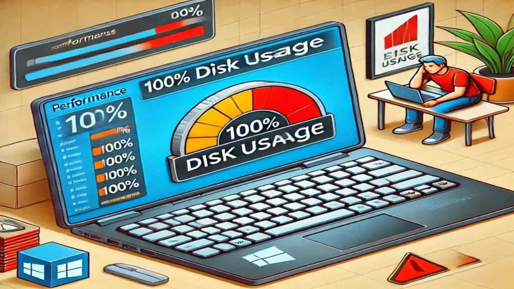 high disk usage