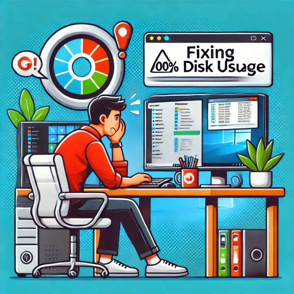 high disk usage
